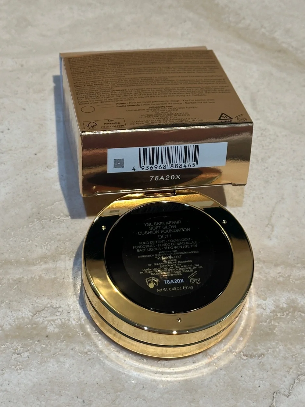 Yves Saint Laurent Skin Affair Soft Glow Cushion Foundation DC11
